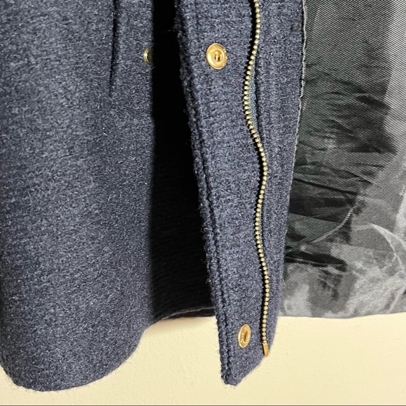 Navy Blue Winter Coat Size S - Picture 5 of 13